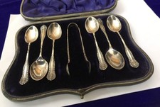 ANTIQUE 6 X HALLMARKED