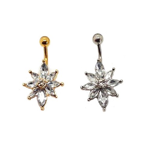 Belly bar piercing ring - ring,