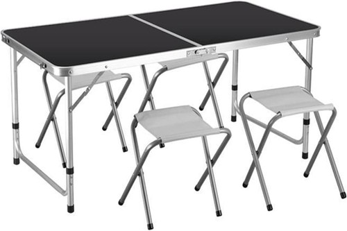 Outdoor foldable picnic - foldable, table