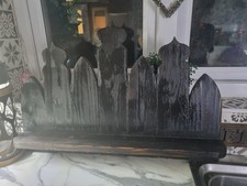 Beautiful Dark Wood Decorative Shelf Wall Hanging