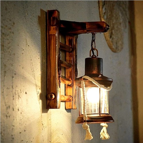 Vintage industrial wall lamp - wall,