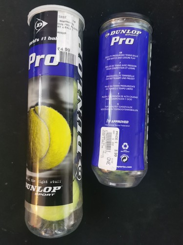 Dunlop pro sport tennis balls - pro,
