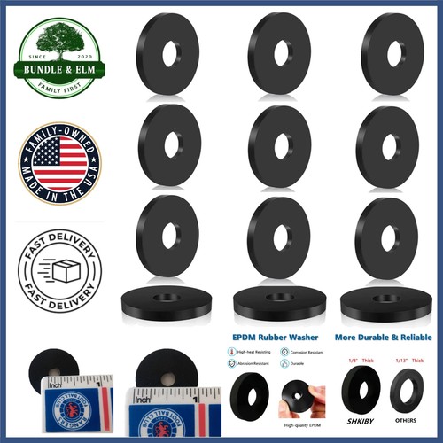 Epdm flat washers inch - 1,