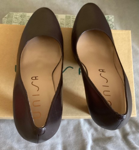 Unisa brown leather - leather, court