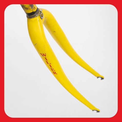 Wilier steel fork threaded - steel, 1"