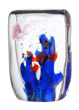 Murano art glass freeform - glass,