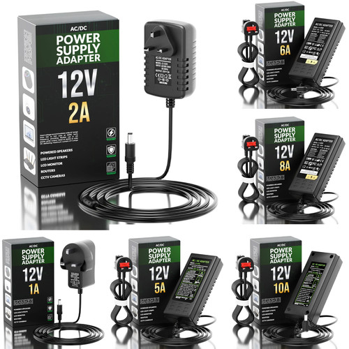 10a 12v ac dc - 1/2/5/6/8/10a,