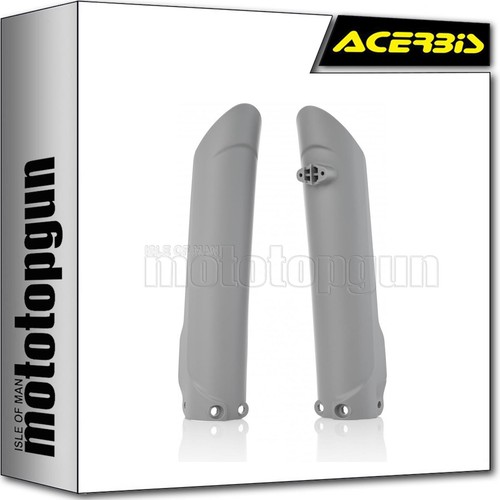 Acerbis fork cover grey ktm - acerbis,