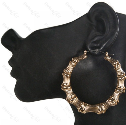 Bamboo earrings bling - bamboo,