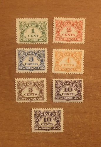 Stamps canada newfoundland - stamps, j1