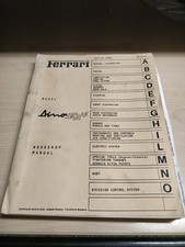 Ferrari 308 Gt4 Workshop