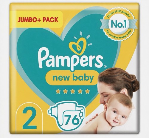 Pampers new baby size2 nappy - new,