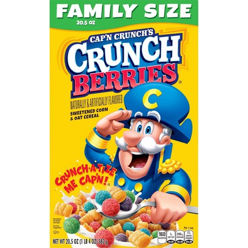 Cap crunch berries cereal - crunch,