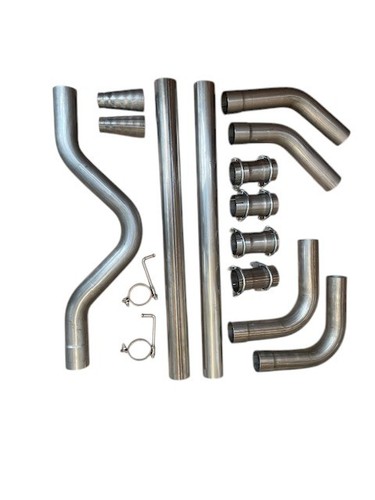 Exhaust cat back pipe - exhaust,