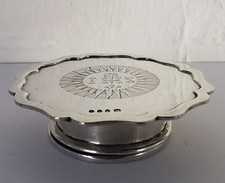 Rare Solid Silver Pyx & Paten Combination - London 1886