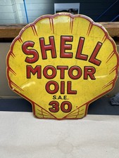 Vintage Look Shell Motor Oil
