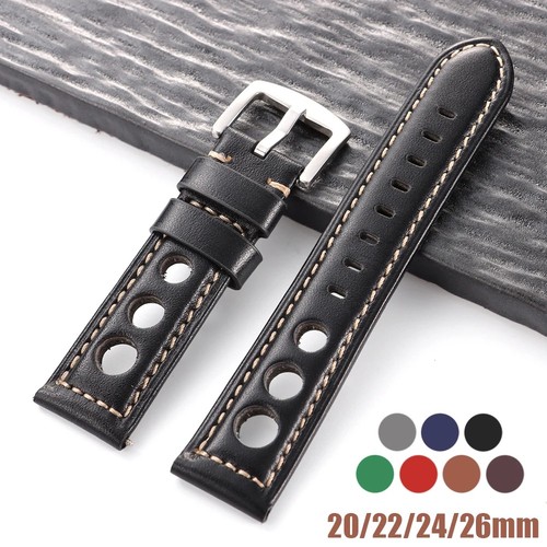 Genuine leather watch strap - genuine,