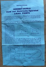Instructions For Hornby-Dublo