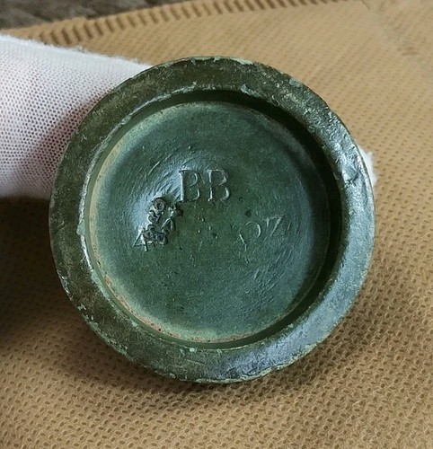 Large victorian weight metal - victorian,