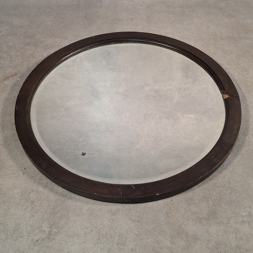 Antique round bevelled wall - antique,