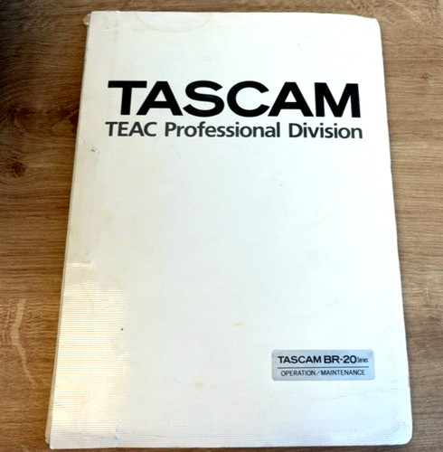 Tascam series operation - tascam,