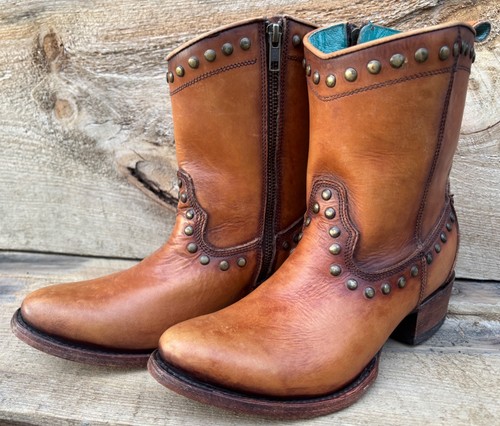 Corral honey leather - honey,