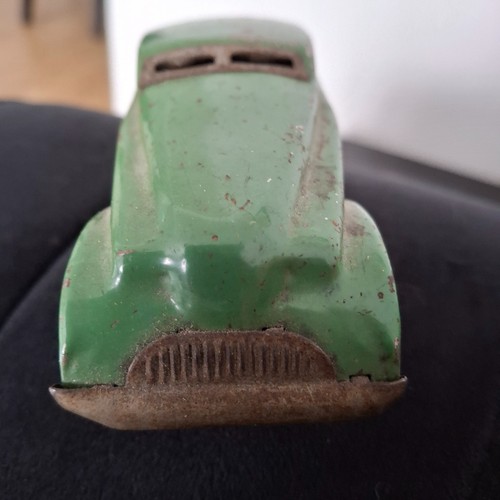 Vintage tin plate - vintage, green