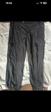 Ladies Black Cargo Trousers