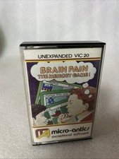 Vic-20 Brain Pain The Memory Game For Commodore 64