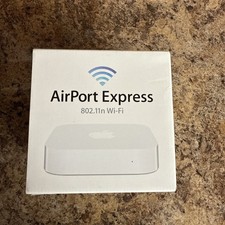 APPLE AIRPORT EXPRESS A1392 MC414B/A WIFI ROUTER AIRPLAY 2 WHITE