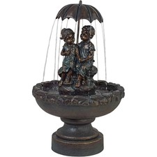 Large Bronze Floor Fountain