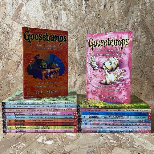 Goosebumps books bundle - bundle, x