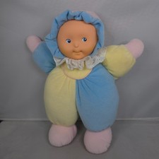 1997 Early Learning Centre - Pastel Baby - Small Plush Soft Toy 10" Doll VTG ELC
