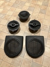 Cabasse Genuine Renault Speaker Upgrade Incl Grills Clio 2 Mk2 RS 182 172 Rare!
