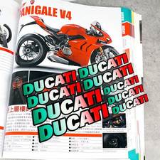 DUCATI  CORSE Motorcycle DECAL   Sticker Fuel Tank Fairing Body Badge HELMET