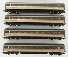 Hornby OO - lot of 4x BR Mk3 Tourist Open coaches - Inter-City 125 beige & grey