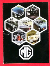 1969 MG RANGE Sales Brochure - MGB, MGB GT, Midget MkIII, 1300 MkII