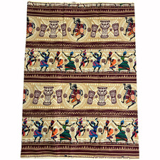 African Fabric Print Drum