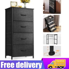 4 Drawer Fabric Chest of