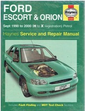 FORD ESCORT Mk5 1.3 1.4 1.6