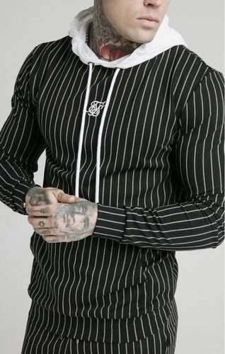 Siksilk mens black white - mens,