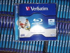 Verbatim 50GB 6x BD-R DL Printable Recordable Blu-ray Discs│5 Pack Jewel Case