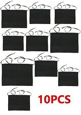 10 pcs Waitress Waiter Black