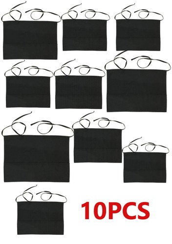 Pcs waitress waiter black - 10,