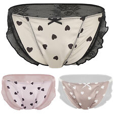 Women's Sexy Cute Floral Lace Briefs Panty Sets Underwear Kawaii Japanese Panty