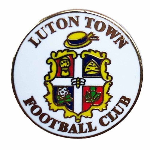 Luton town football crest - town, pin