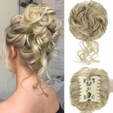 X-Thicker Curly Messy Bun Clip