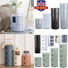 Bedroom Cylinder Round Cabinet