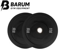 20KG X 2 Black Olympic Rubber
