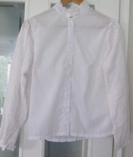 Vintage white blouse. Silken